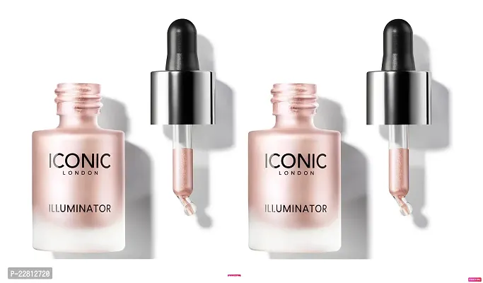 ICONIC London Illuminator - Shine Pink Pearl PACK OF 2