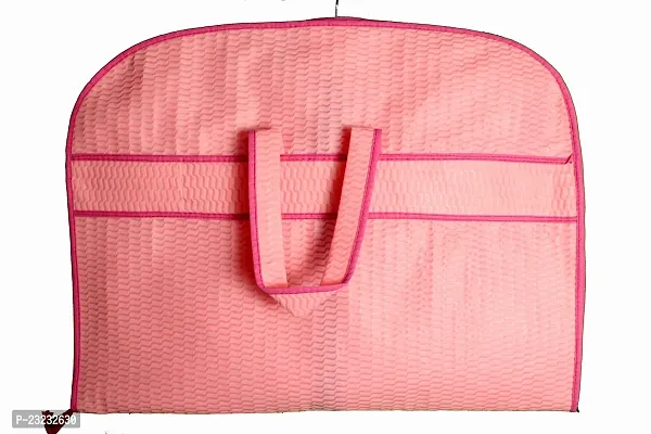 Premium Suit set cover, Coat Cover, Blazer/Jeckat Cover with Zipper Closure for Mans (Pink)-thumb3