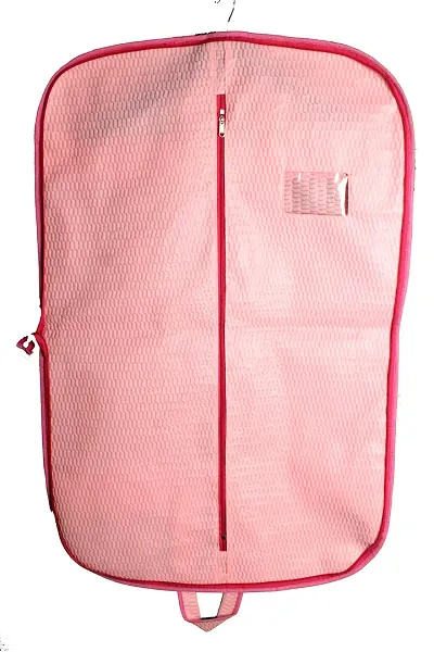 Premium Suit set cover, Coat Cover, Blazer/Jeckat Cover with Zipper Closure for Mans (Pink)