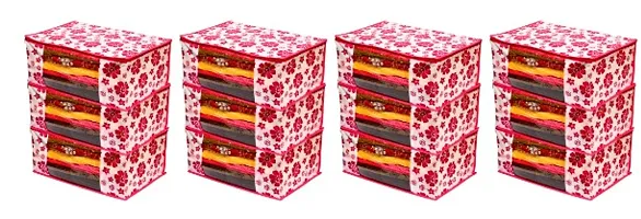 Set of 12 Piece- Printed Saree Covers