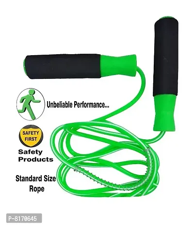 Octane Green adjustable Ball Bearing Skipping Rope (Green,Length: 275 cm)-thumb4