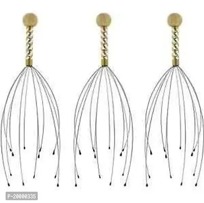 KHUSHI Scalp Massage Machine Head Massager Scalp Scratcher 12 Fingers Head Scratcher For Head Massage Body Relaxing Hair Massage (Pack of 4)-thumb2