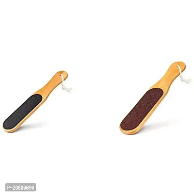 KHUSHI Double Sided Tool With Wooden Handle Scrubber Pack Of 2-thumb2