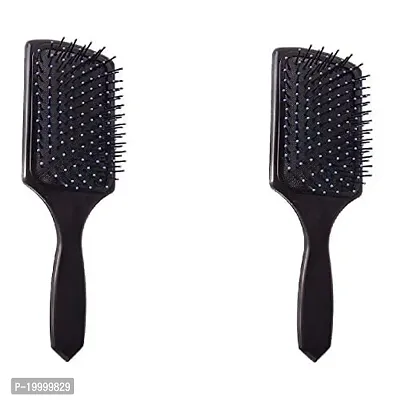 KHUSHI Cushion Paddle Hair Brush pack of 2-thumb0