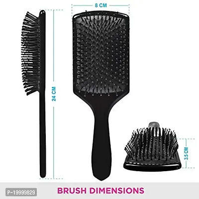 KHUSHI Cushion Paddle Hair Brush pack of 2-thumb3