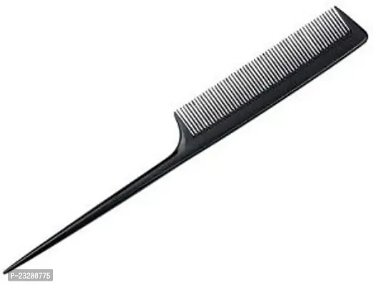 BERACAH Black Carbon Antistatic Comb Anti Static Tail End Comb-thumb0