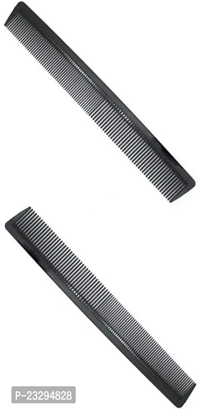 BERACAH Carbon Fiber Cutting Comb, Professional 8.3rdquo; Hair Dressing Comb, Anti Static Heat Resistant Comb For All Hair Types, Fine and Wide Teeth Hair Barber Comb (PACK OF 1)