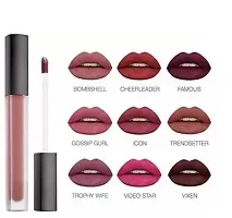 Liquid Matte Lipstick 12PCS  (MULTICOLOR)-thumb1