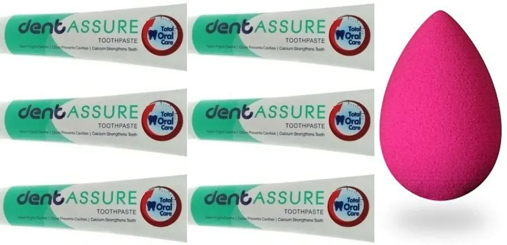 Dent Assure Neem  Clove pack of 5 Toothpaste  (100 g, Pack of 5)