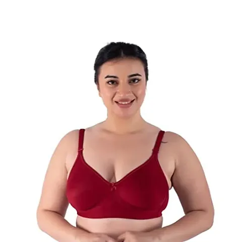 Stylish Fancy Polycotton Solid Bras For Women Pack Of 1