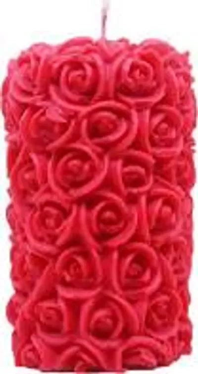 Stylish Lovely Decorative Rose Fragrance Candle