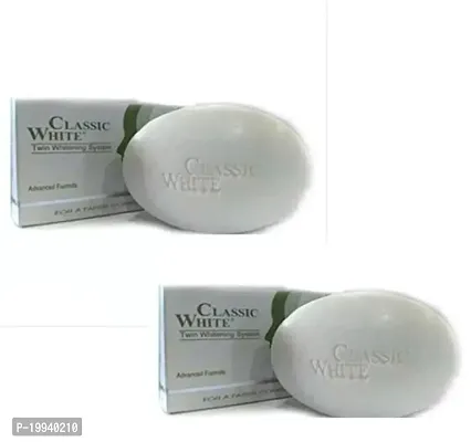 Classic White Twin Whitening Soap ( 85 Gm ) Pack Of 2-thumb0