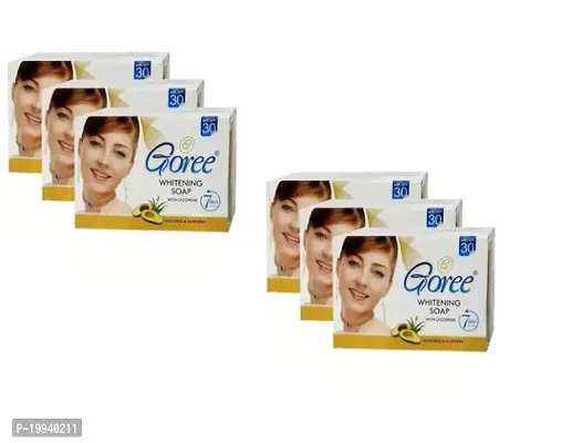 Goree Beauty Skin Whitening Soap ( Pack Of 6) (6X100G)-thumb0