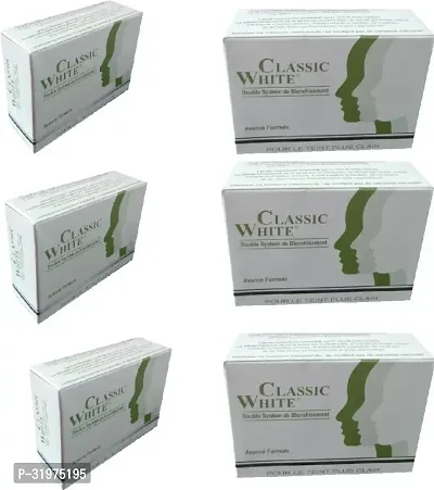 Classic White Advance Formula Whitening Soap (pack of 6)