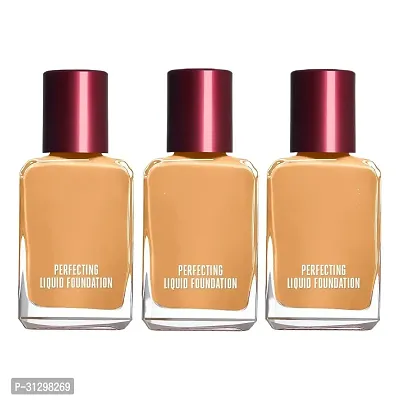 Foundation, Dewy Finish, Lightweight, Waterproof, With Vitamin E For Nourishing Skin Oil Control, Coral, 27Ml