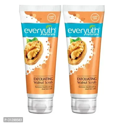 Everyuth Walnut Scrub 100Gm Pack Of 2-thumb0