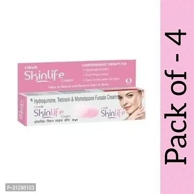 Skinlife Cream For Post Pimple,Dark Circles Under The Eyes 20G Pack Of 4-thumb0