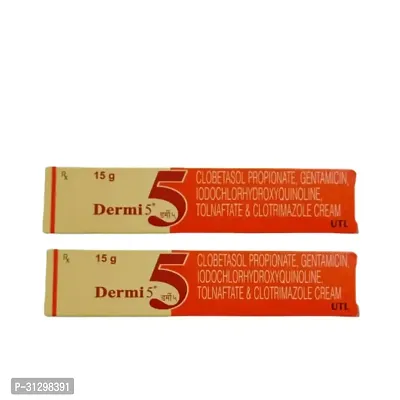 Dermi 5 15 G Clobetasol Propionate Gentamicn Iodochlorhydroxyquinoline Tolnaftate Clotrimazole Creampack 2