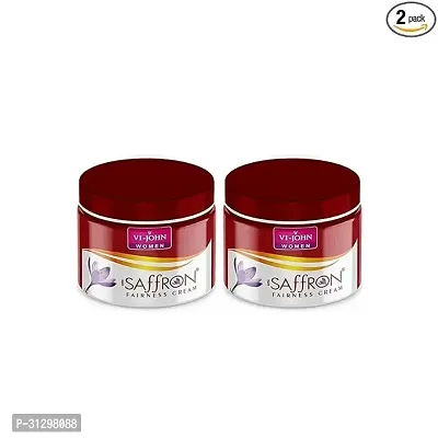 Vi John Saffron Advanced 50 Gm Fairness Cream Pack Of 2-thumb0