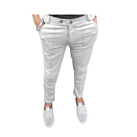 Classic Solid Track Pants for Men