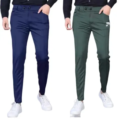 Comfortable Modal Regular Track Pants For Men 