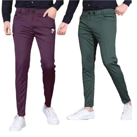 Perfect Fit Pants for Men - Pack of 2