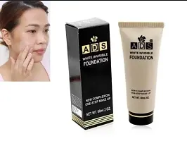 Sunisa Waterproof CC Cream Foundation  A.D.S White Invisible Foundation (PACK OF -1)-thumb2