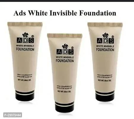 Sunisa Waterproof CC Cream Foundation  A.D.S White Invisible Foundation (PACK OF -3)-thumb0