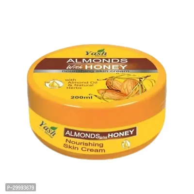 Honey And Almonds Nourishing Skin Cream For Normal To Dry Skin 200 ml (pack of -1)-thumb0