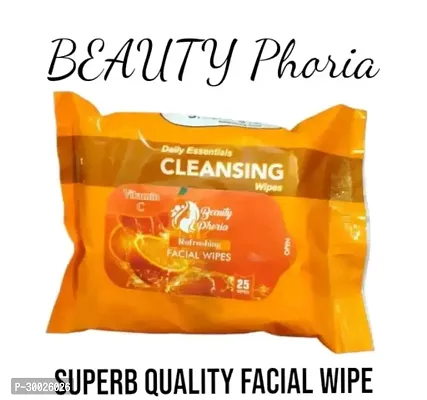 Beauty Phoria Facial Wipes Multi Flavoured (Pack of 1)-thumb2