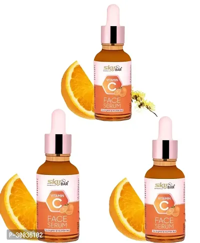 SKYBAR Vitamin C Face Serum Increases Skin Glow (30mL) Pack of 3