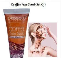 Orogold Coffee Sulphate Paraben Free Face Scrub 100 Ml Set of 1-thumb1