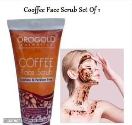 Orogold Coffee Sulphate Paraben Free Face Scrub 100 Ml Set of 1-thumb2