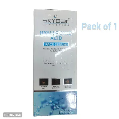 sky bar Hyaluronic Acid Serum With Nicotinamide And Rose Extract 30ml (pack of -1)