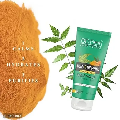 Bio Fresh Neem Turmeric Face Wash with Haldi