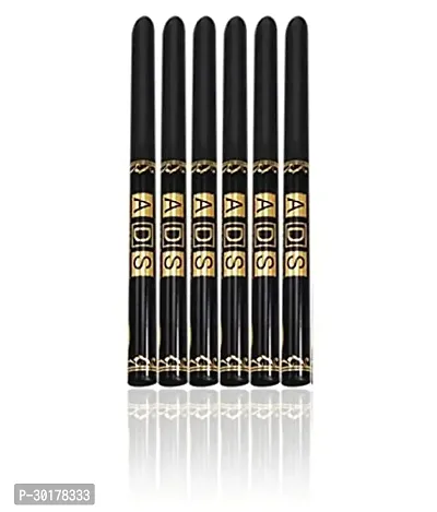 Classy Black Kajal for Women Eye Makeup Packet pack of 12-thumb2