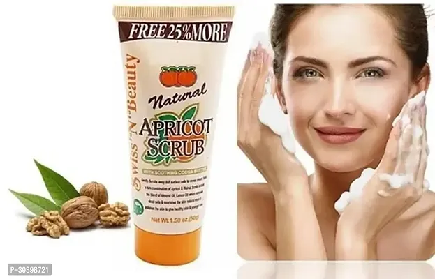 Natural Apricot Scrub-1 Pcs-thumb0