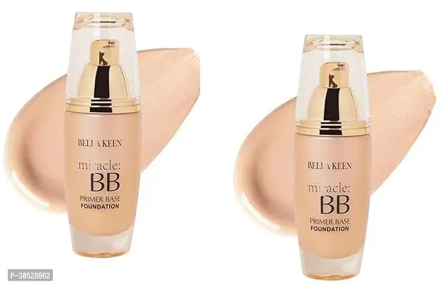 Bella Keen Miracle BB Foundation Primer Base Shade Pack of 2