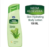 Neem Aloevera Skin Hydratingg Body Lotion (100 Ml) Pack of 2-thumb1