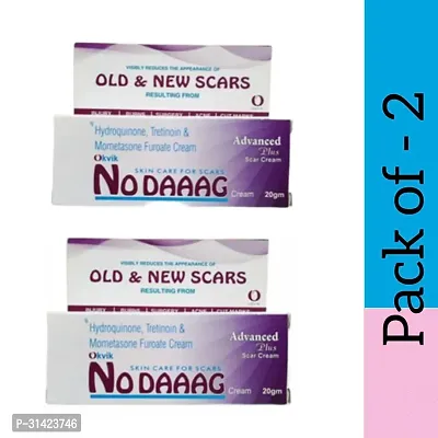 OKvik No DAAAG Cream 20g skin care for scars Adaveced plus scar cream pack 2-thumb0