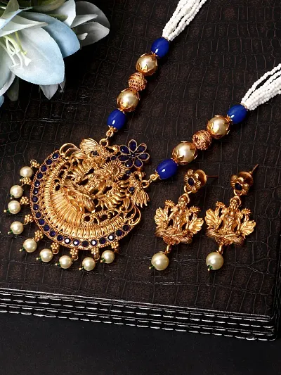 Stylish Womens Brass Jewellery Set For Women and Girls
