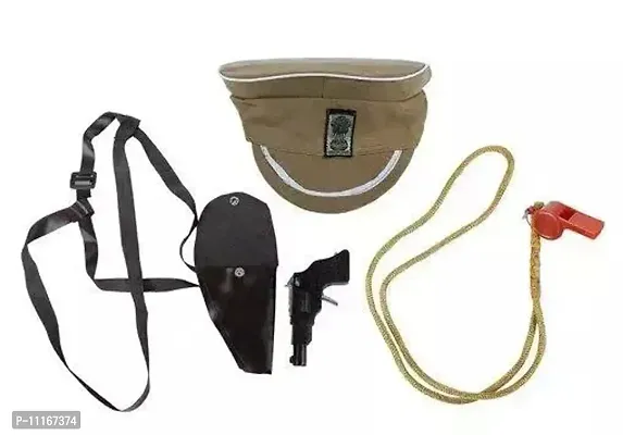 BOYS ARMY OR BSF DRESS WITH CAP WHISTEL ROPE GUN GUN COVER FOR FANCY DRESS COMPITITION OR REGULAR WEAR-thumb2