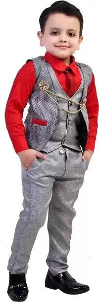 Classic Printed Clothing Sets for Kids Boys-thumb2