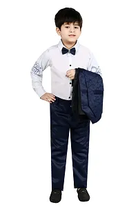 Classic Cotton Solid 3 piece Clothing set for Kids Boys-thumb3