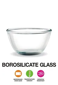 Toughened Glass Mixing Bowl , 1000 ml-thumb2