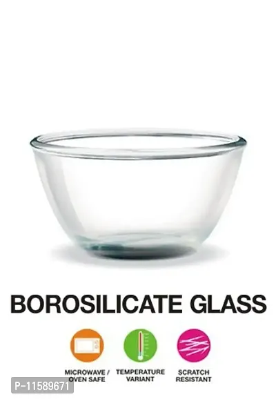 Toughened Glass Mixing Bowl , 1000 ml-thumb3