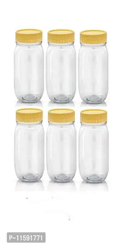 Sunpet Plastic Jar (1000 ml, Transparent) -6 Pieces