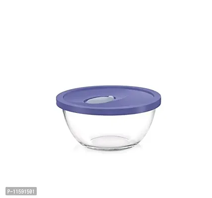 Toughened Glass Mixing Bowl With Lid, 1000 ml-thumb2