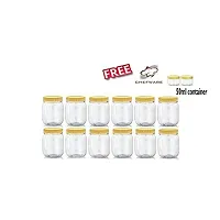 Sunpet Pet Containers, 500ml (Transparent) - Set of 12-thumb1