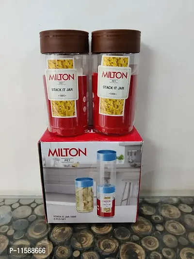 MILTON STACK IT JAR 1000 ML (02 PCS SET)-thumb4